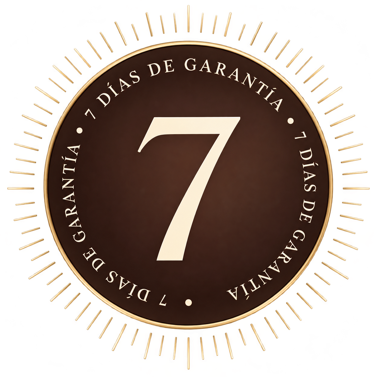 7 días de garantía